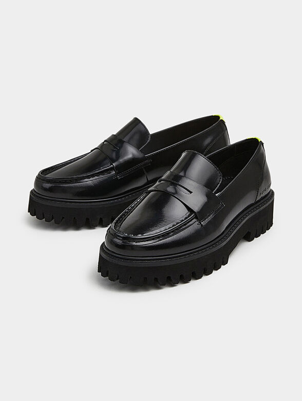 TRUCKER leather loafers - 3