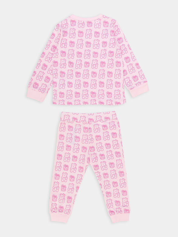 Set of 2 pieces with logo print - 2