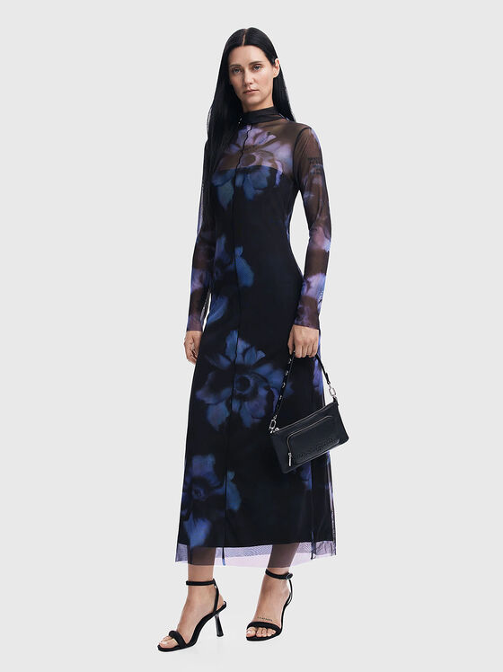 Slim floral dress - 1