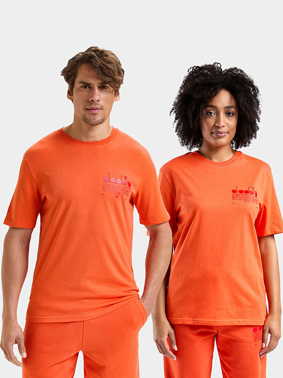 Tricou unisex MANIFESTO cu imprimeu logo - 1