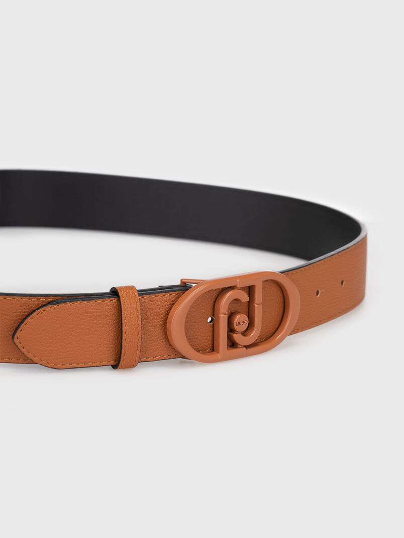Belt with logo accent - 3