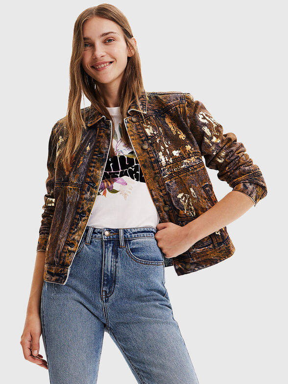 LOS ANGELES jacket with art motifs - 1