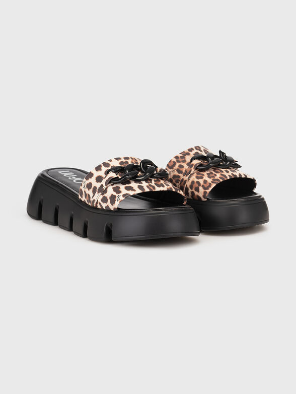 Slippers with animal print - 2
