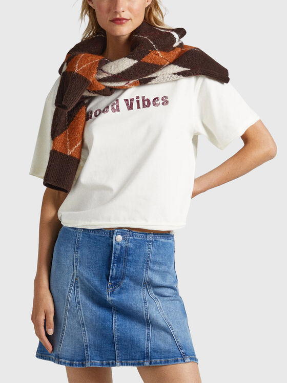 Tricou din bumbac CONNIE  - 1