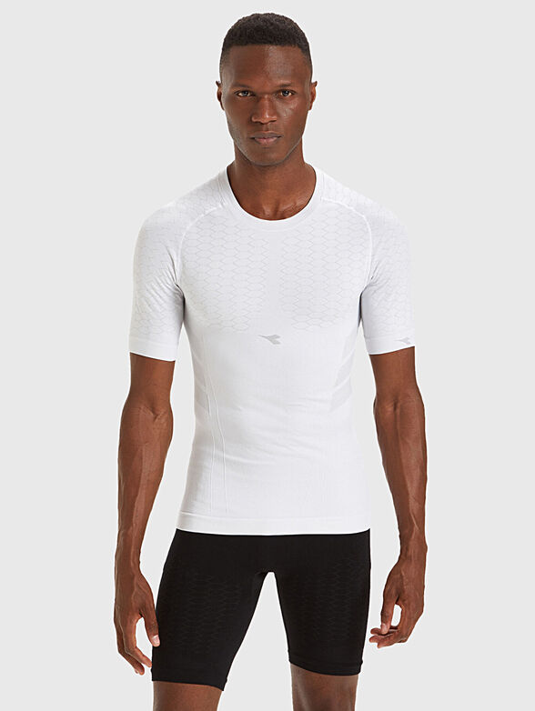 Black sports slim T-shirt - 1