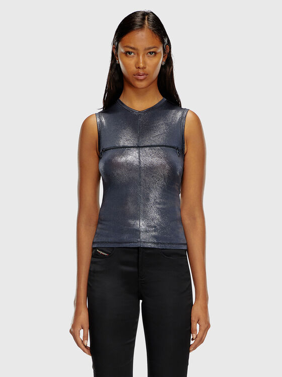 T-VEZZY top with accent slits  - 1
