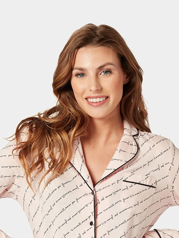 MADE WITH LOVE pyjamas with front opening - 2
