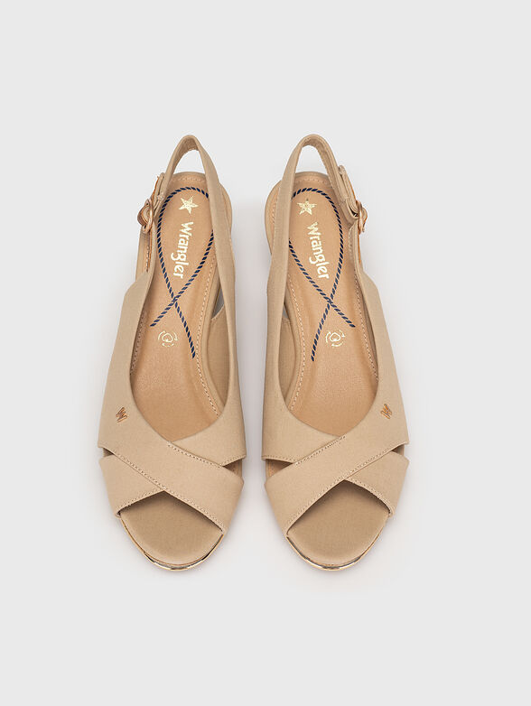 MILA MARINA beige sandals - 6