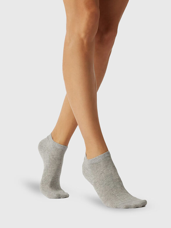 EASY LIVING set of three pairs of black socks - 2