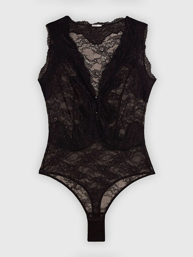 SHEER lace bodysuit  - 5