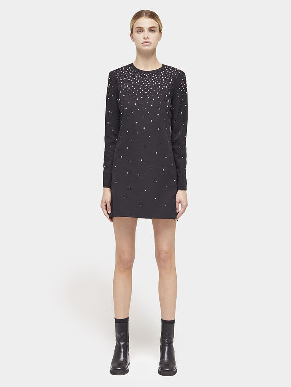 Dress with accent back - 1