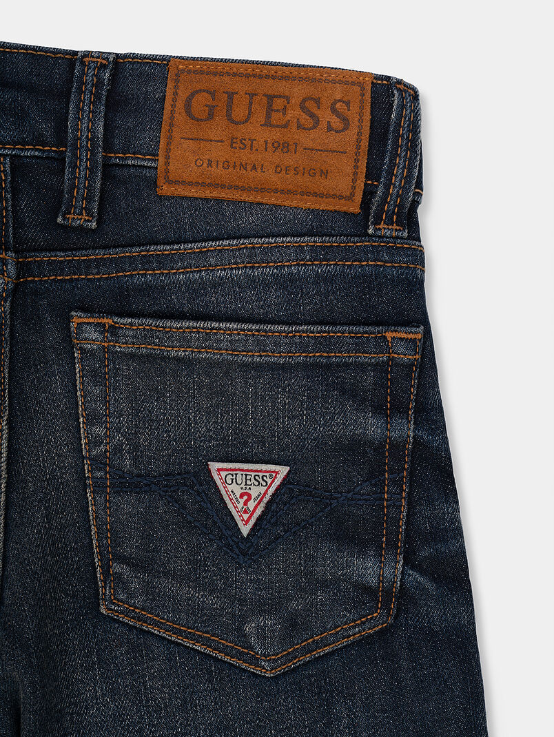 Dark blue jeans - 3