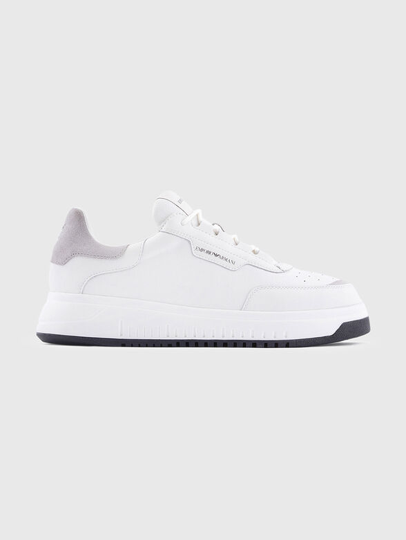 Leather sneakers - 1
