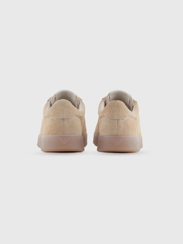 Suede sneakers with transparent sole - 3