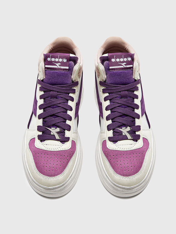 Sneakers with purple details - 6