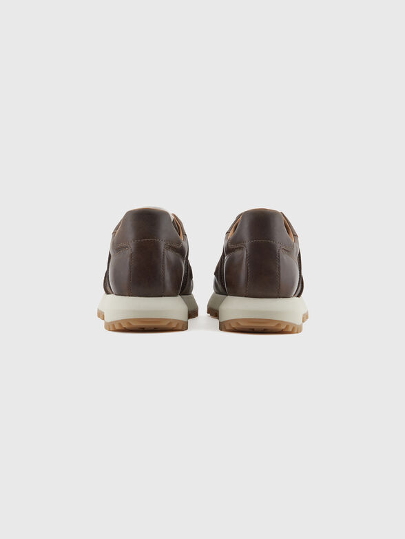 Genuine leather sneakers - 3