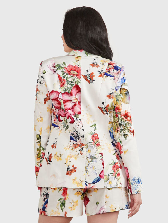 GLORIOUS GARDEN blazer with floral print - 3