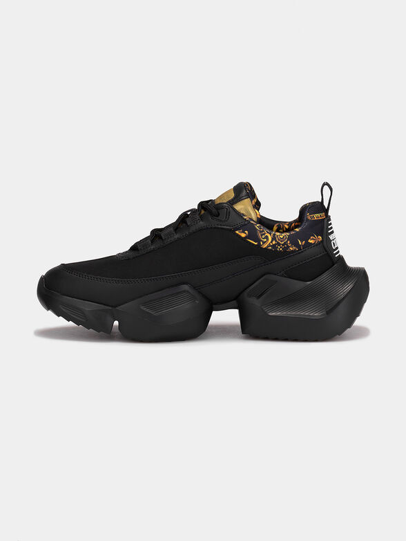 FONDO GRAVITY sneakers with gold logo inscription - 4