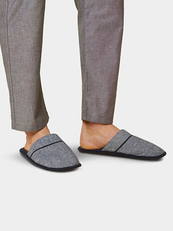 DAILY PAJAMAS grey slippers - 2