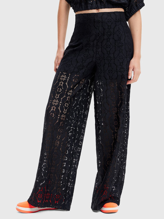 NEWCASTLE pants with lace - 1
