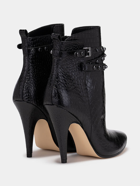 JESSIA Boots with crocodile texture - 3