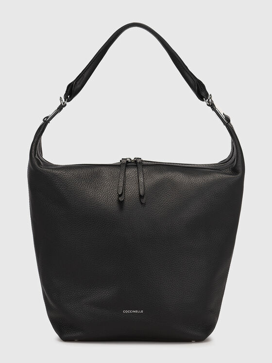 Beige bag with grainy texture   - 1