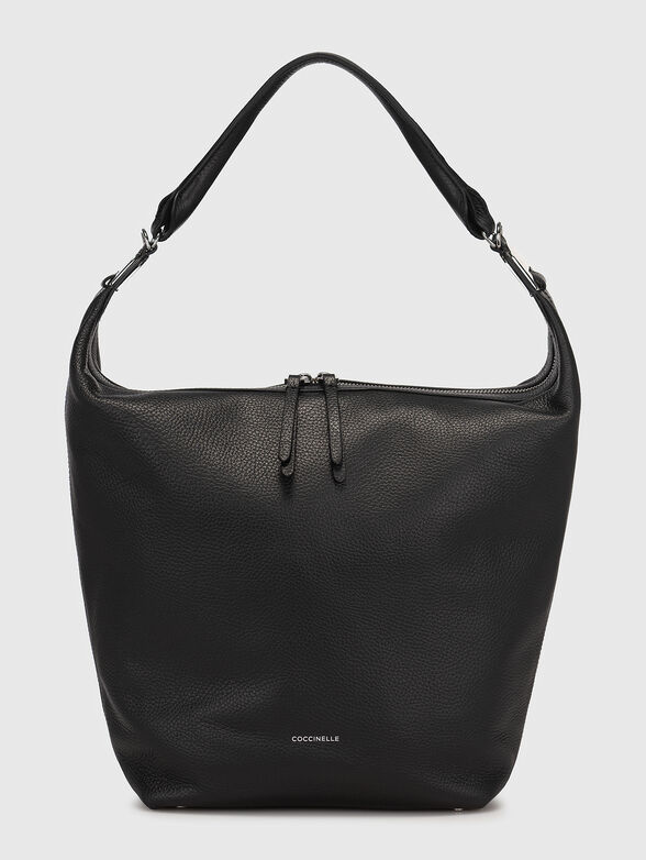 Beige bag with grainy texture   - 1