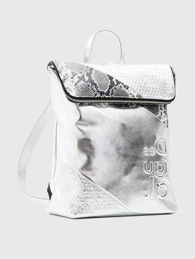 DELTA silver-colored backpack - 3