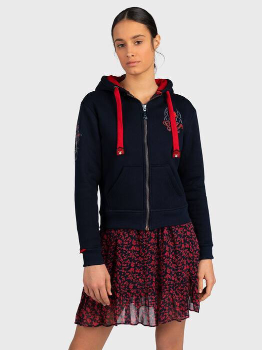 Cotton hoodie sweatshirt