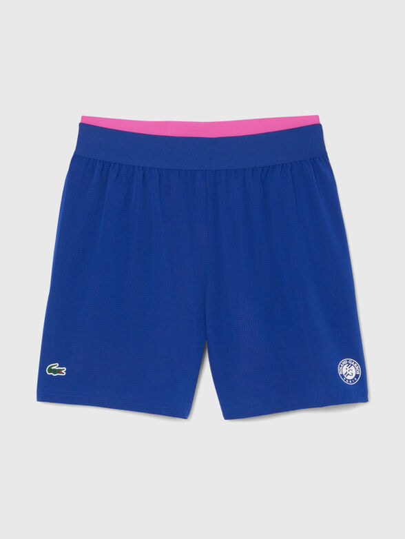 Roland-Garros Edition sports shorts with logo embroidery - 1