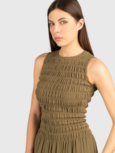 Sleeveless maxi dress - 4