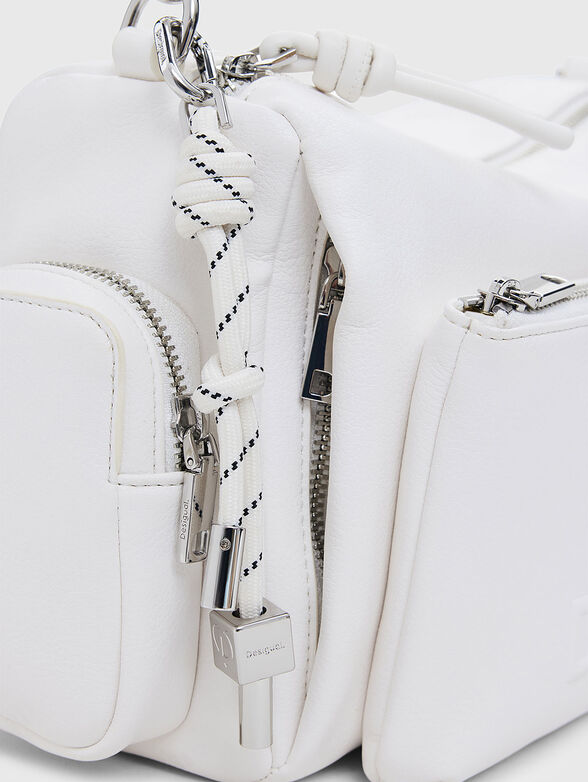 Bag with logo detail and adjustable handle - 5