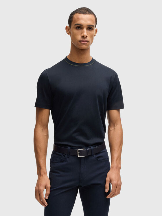 Tricou H-TESSLER cu cusături accentuate - 1