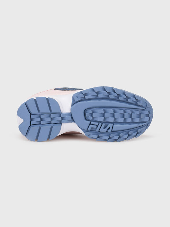 DISRUPTOR T white sports shoes with logo - 5