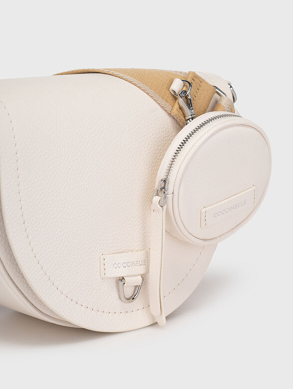 Black crossbody bag with small purse - 4