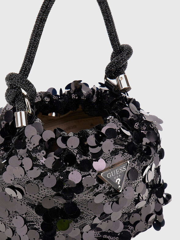 Black sequins bag - 3