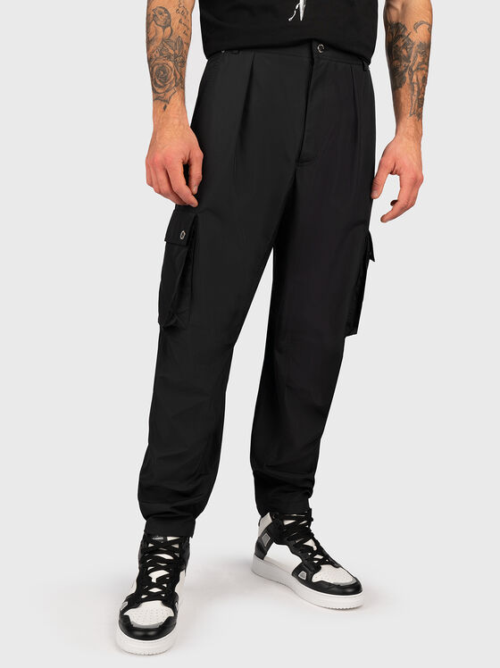 Black cargo pants  - 1