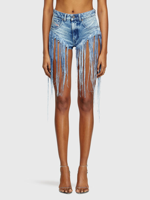 DE-JIZZ-FSG shorts with fringe - 2