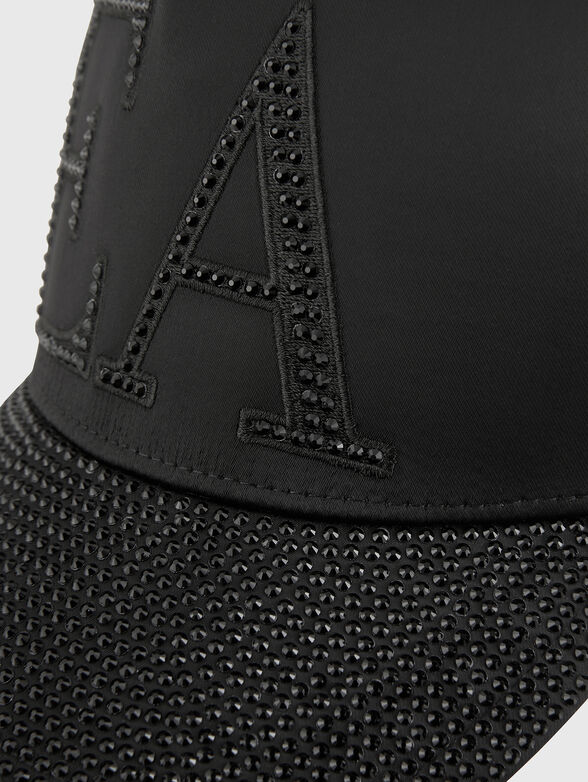 Cap with rhinestones - 4
