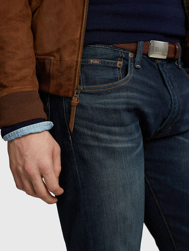 Dark blue jeans - 4