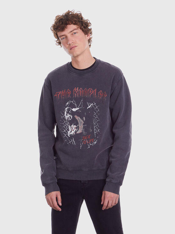 DOBERMAN print sweatshirt  - 1