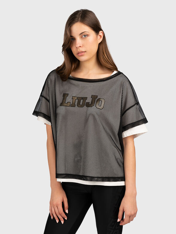 T-shirt with logo detail - 1