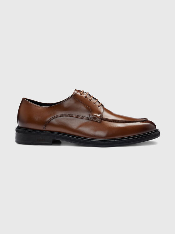 LARRY-L DERB elegant brown shoes - 1