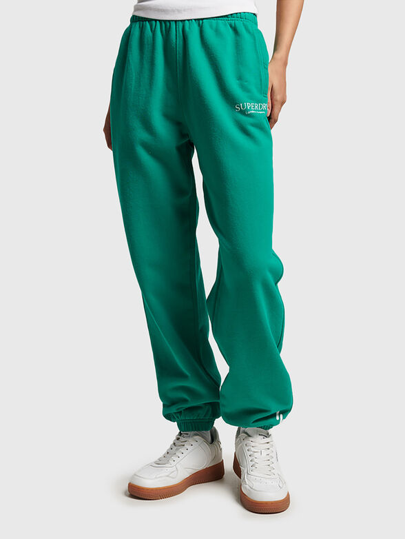 CODE CORE sports pants in beige color - 1