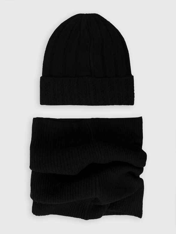 Knitted set hat and scarf - 2