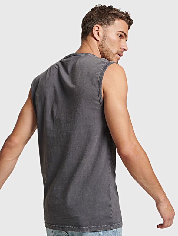 VINTAGE TRIBAL SURF grey top - 3