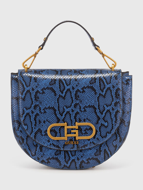 Crossbody bag with gold logo detail - 1