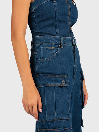 Denim jumpsuit - 4