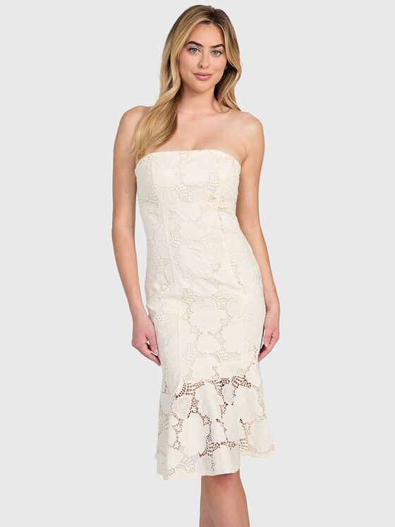 Rochie midi MAISY din dantelă - 1