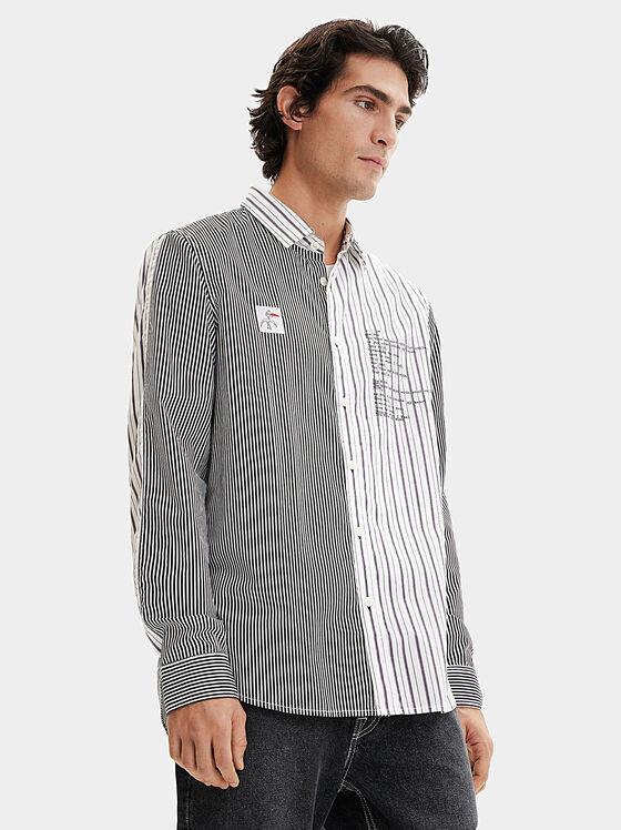 BASILIO cotton shirt - 1